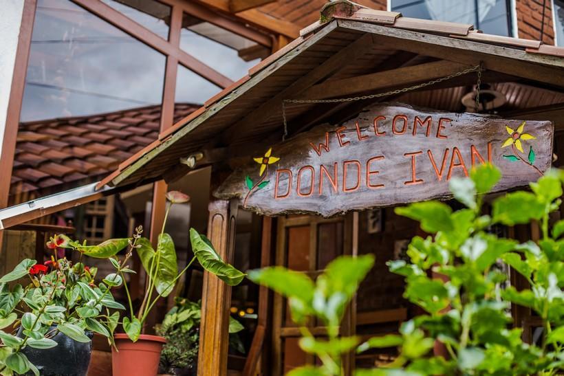Hotel Donde Ivan Baños Kültér fotó